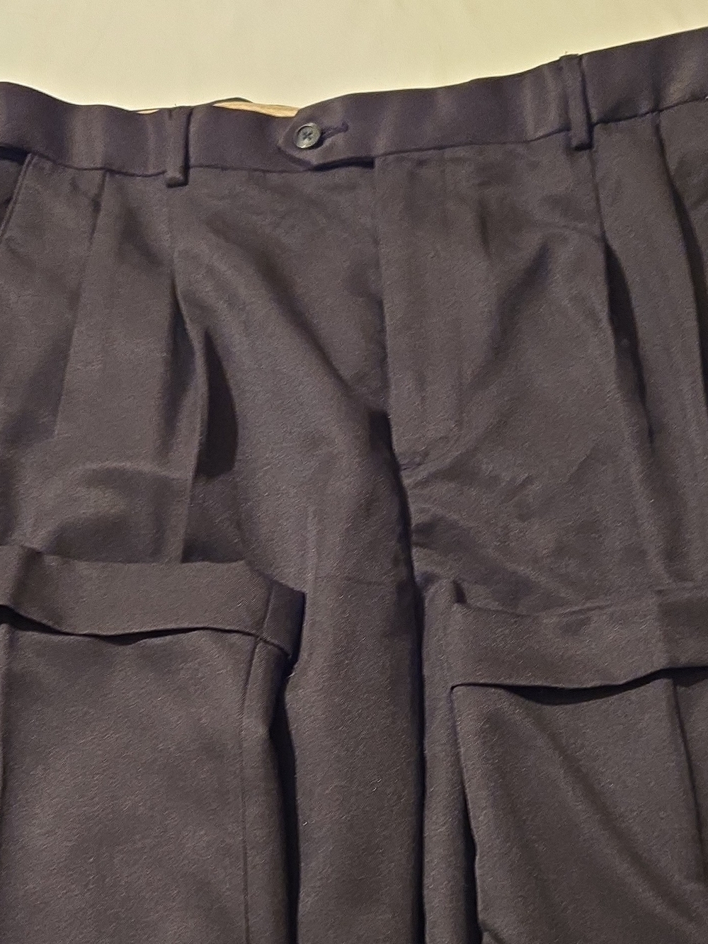 croft & barrow Black Cargo Dress Pants
